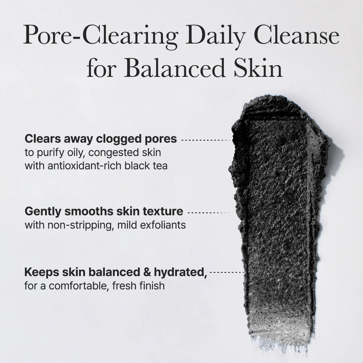 Black Tea Rice Mochi Cleanser